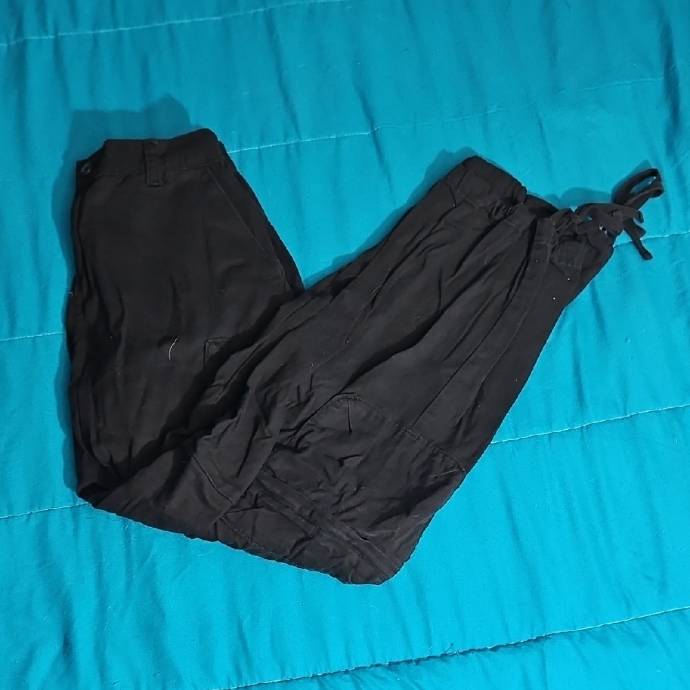 Aeropostale Black Straight Leg Pants